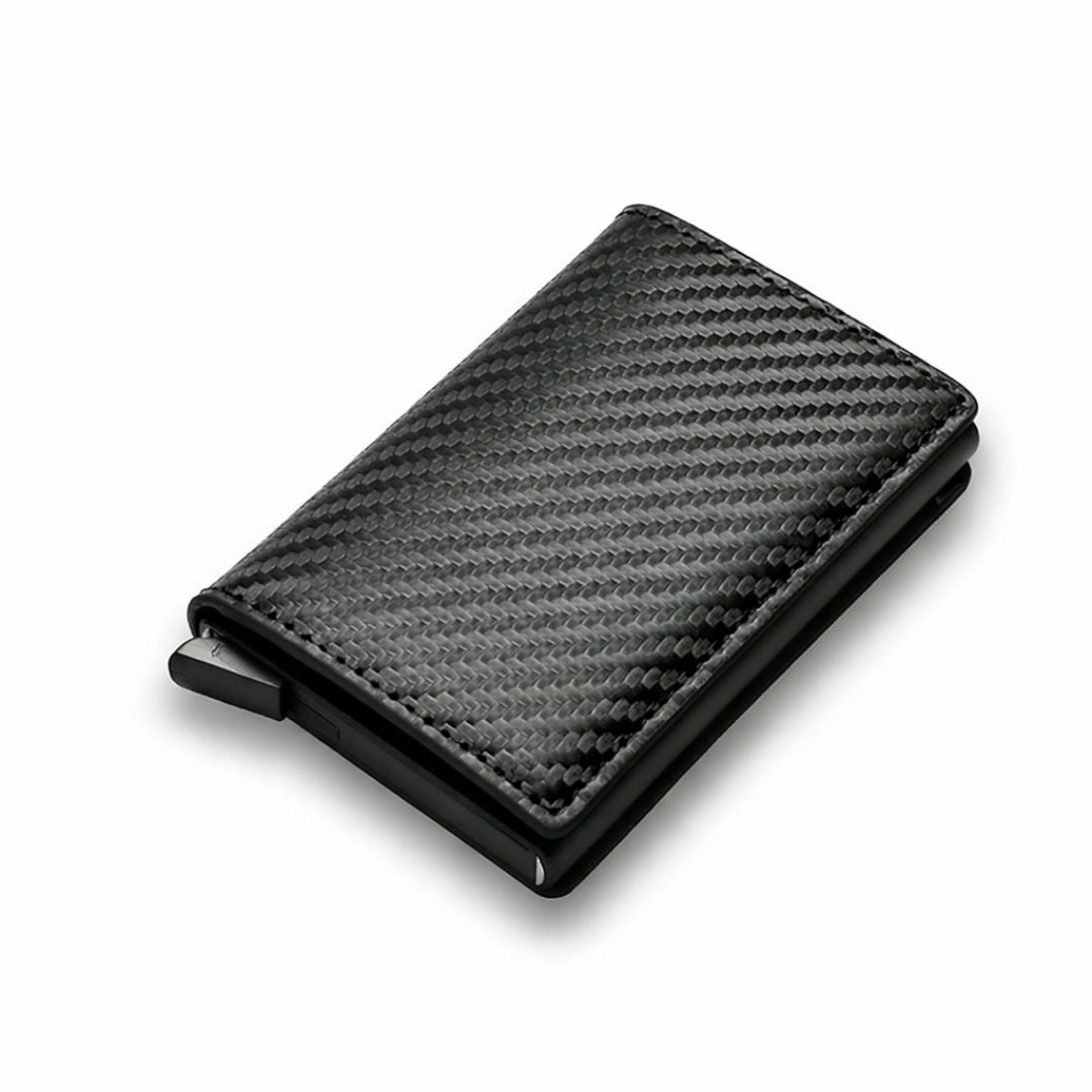 pasjeshouder, carbon-look, vooraanzicht