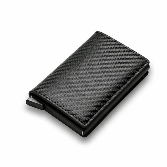pasjeshouder, carbon-look, vooraanzicht