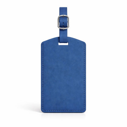 Kofferlabel in blauw