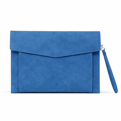 Laptophoes in blauw
