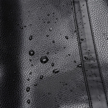 Close-up waterbestendig leer, reistas