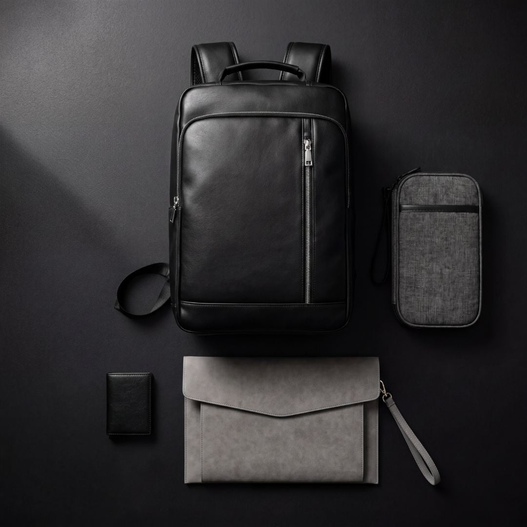 The Daily Carry: laptop rugzak, kabel organizer en kaarthouder samen