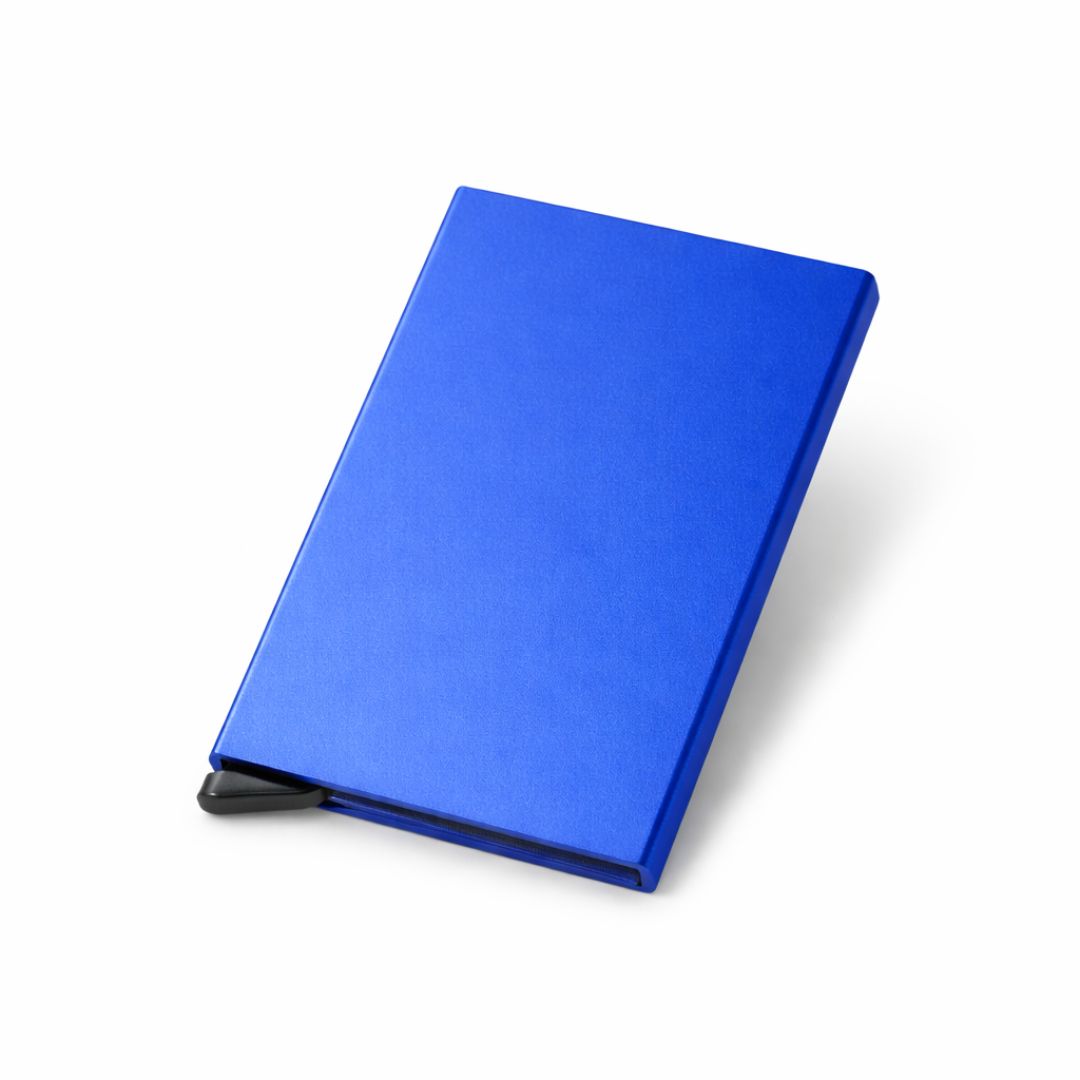 Pasjeshouder in blauw